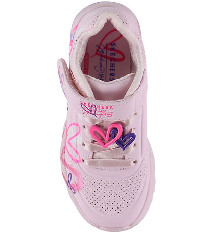 Skechers Sneakers - Girls Uno Lite - Light Pink/Multi