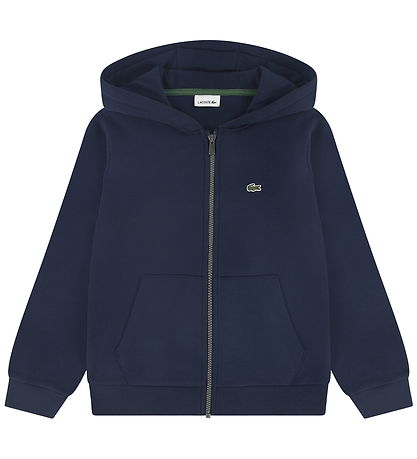 Lacoste Cardigan - LCB Core Fleece Full Zip - Marine