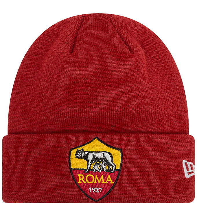 New Era Hue - Strik - AS Roma - Rød