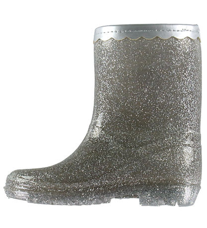 Sofie Schnoor Gummistøvler - Sølv m. Glimmer