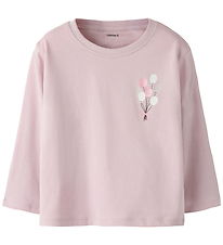Name it Bluse - NmfVelda - Dawn Pink/Ballons