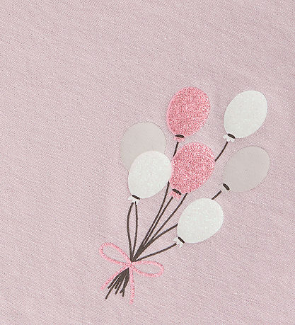 Name it Bluse - NmfVelda - Dawn Pink/Ballons