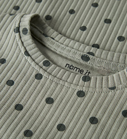 Name It Bluse - >NmfVemma - Shadow/Urban Chic Dot