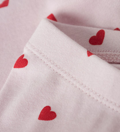 Name It Leggings - NbfBheart - Cradle Pink