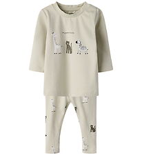 Name It Sæt - Bluse/Bukser - NbnTutty - Summer Sand