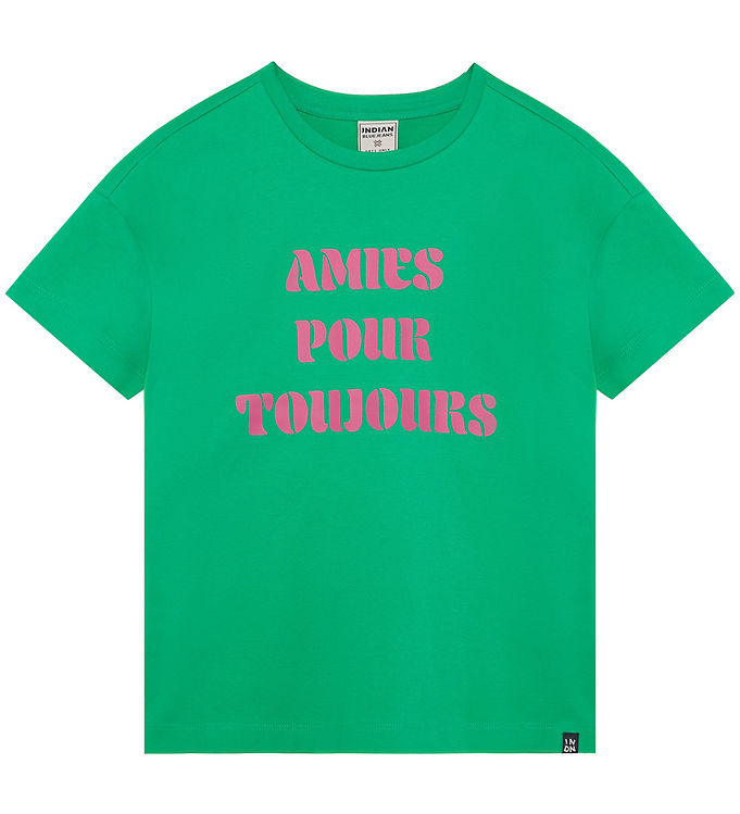 Indian Blue Jeans T-Shirt - Wide Fit - Simply Green