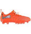 Puma Fodboldstøvler - Future 9 Play FG/AG Jr - Rød