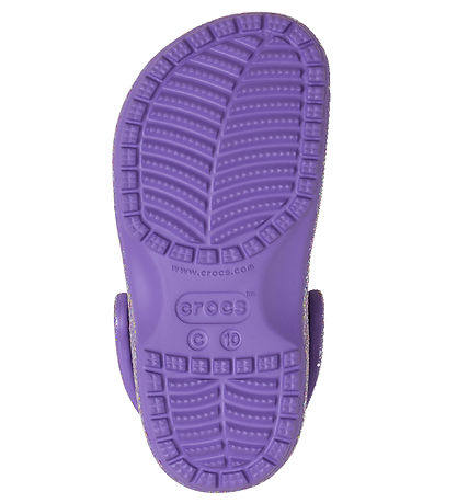 Crocs Sandaler - Classic Fantasy Glitter Clog T - Lilla