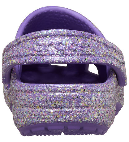 Crocs Sandaler - Classic Fantasy Glitter Clog T - Lilla