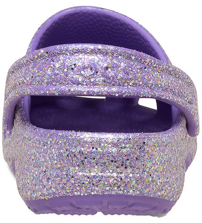 Crocs Sandaler - Classic Fantasy Glitter Clog K - Lilla