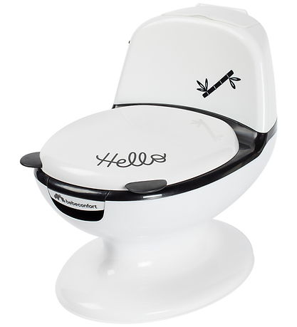 Bebeconfort Toilet - Mini - Sort/Hvid m. Panda