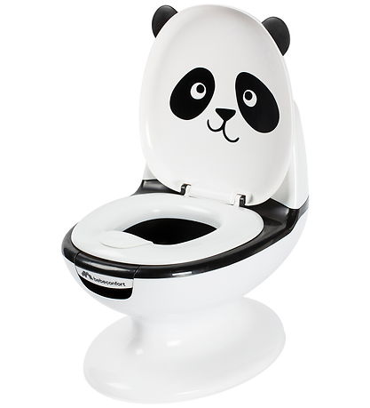 Bebeconfort Toilet - Mini - Sort/Hvid m. Panda