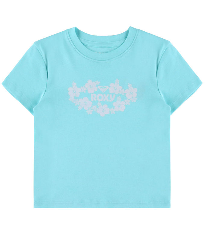 Roxy T-Shirt - Cropped - Baby One More Time - Turkis