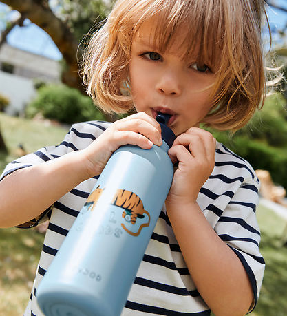 Liewood Drikkedunk - Falk - 500 ml - Tiger/Beach Blue