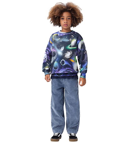 Molo Sweatshirt - Monti - Airbrush Space