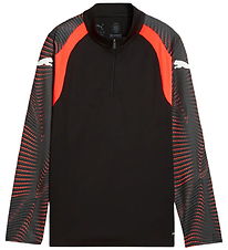 Puma Bluse m. Lynlås - Sort/Mint Jelly