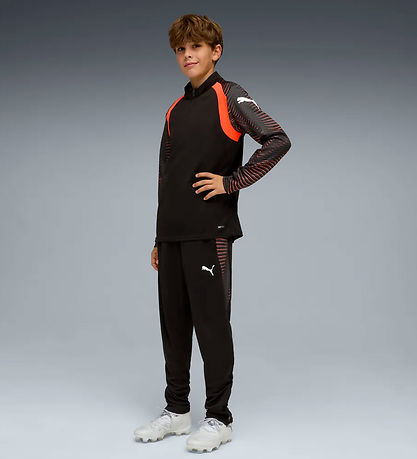 Puma Bluse m. Lynlås - Sort/Mint Jelly