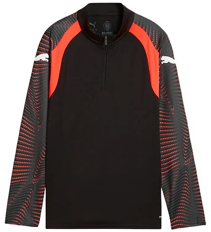 Puma Bluse m. Lynlås - Sort/Mint Jelly