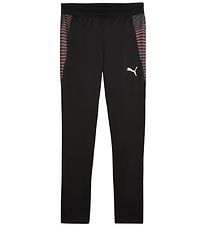 Puma Træningsbukser - Individual Final - Sort/Mint Jelly