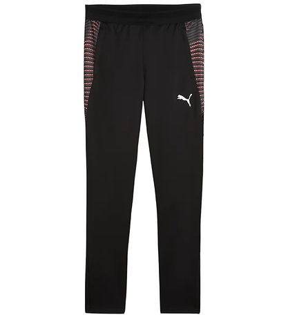 Puma Træningsbukser - Individual Final - Sort/Mint Jelly