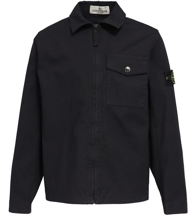Stone Island Overshirt - Navy Blue