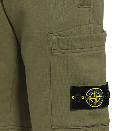 Stone Island Sweatpants - Olive Green