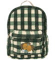 Konges Sløjd Backpack - Jody - Teddy - Green Check