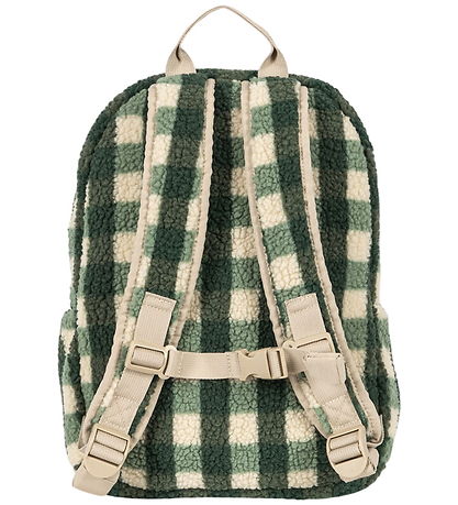 Konges Sløjd Rygsæk - Jody - Teddy - Green Check