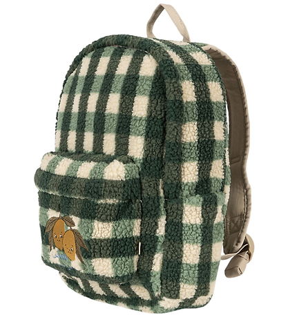 Konges Sløjd Rygsæk - Jody - Teddy - Green Check