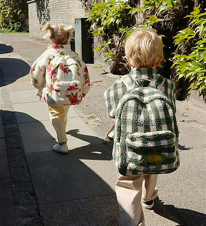 Konges Sløjd Rygsæk - Jody - Teddy - Green Check