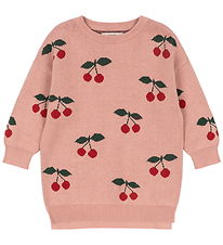 Konges Sløjd Kjole - Strik - Lapis - Cherry