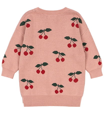 Konges Sløjd Kjole - Strik - Lapis - Cherry