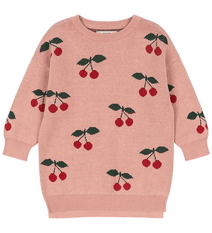 Konges Sløjd Kjole - Strik - Lapis - Cherry