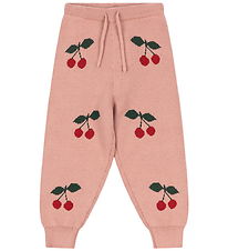 Konges Sløjd Bukser - Strik - Lapis - Cherry