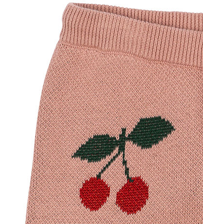 Konges Sløjd Bukser - Strik - Lapis - Cherry