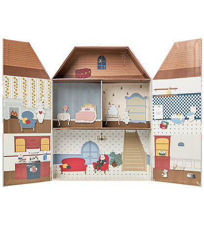 Thats Mine Magnetlegetøj - Mona - Magnetisk Hus - Rosa