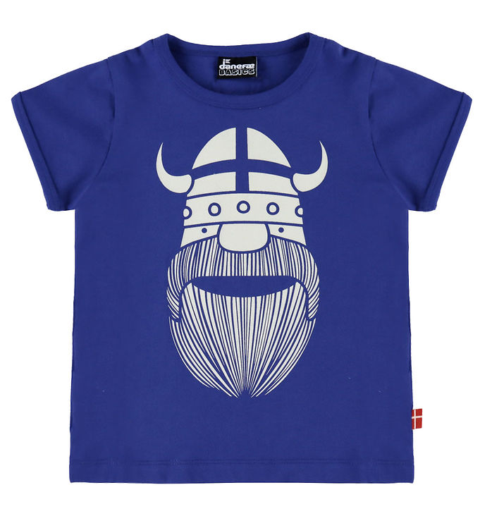 Danefæ T-shirt - Danebasic - Deep Blue Erik