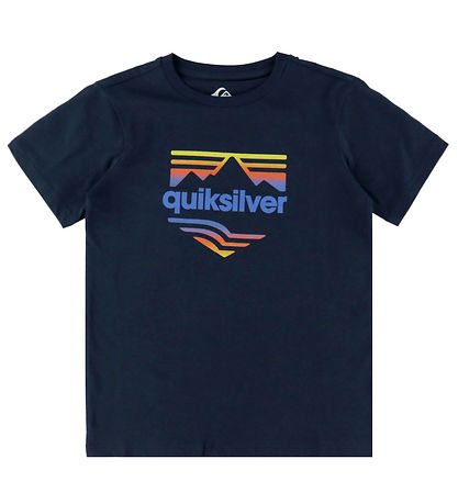 Quiksilver T-Shirt -  Horizon Fade - Sort