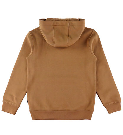 Quiksilver Hettupeysa - Lógó - Brúnt