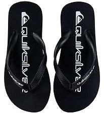 Quiksilver Klipklapper - Java Wordmark - Sort/Hvid