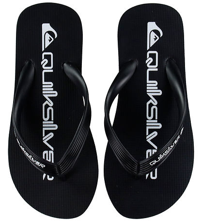 Quiksilver Klipklapper - Java Wordmark - Sort/Hvid