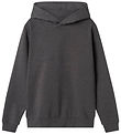 LMTD Hættetrøje - Noos - NlnNizu - Dark Grey Melange