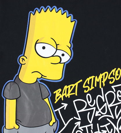 Name It T-shirt - NkmJuda - Simpsons - Black