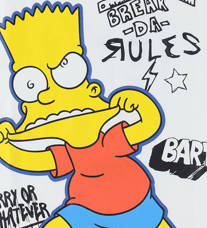 Name It T-shirt - NkmJuda - Simpsons - Cloud Dancer