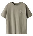 Name It T-shirt - NkmBoone - Vintage Khaki