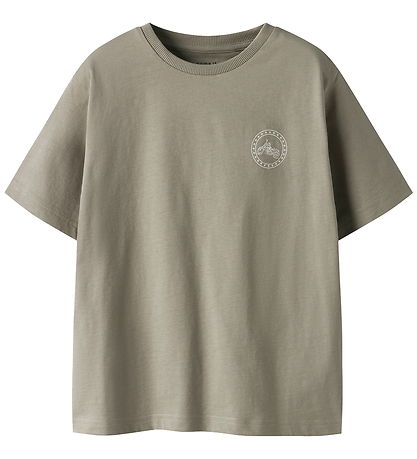 Name It T-shirt - NkmBoone - Vintage Khaki