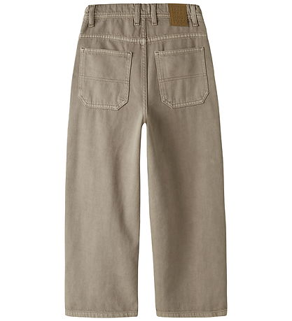 Name It Bukser - NkmBen - Chinchilla