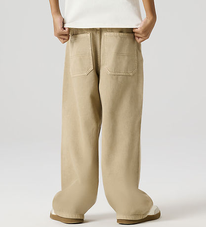 Name It Bukser - NkmBen - Chinchilla