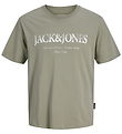 Jack & Jones T-shirt - JjDevin - Vetiver