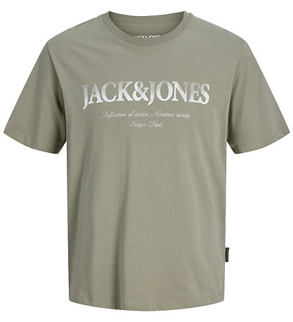Jack & Jones T-shirt - JjDevin - Vetiver